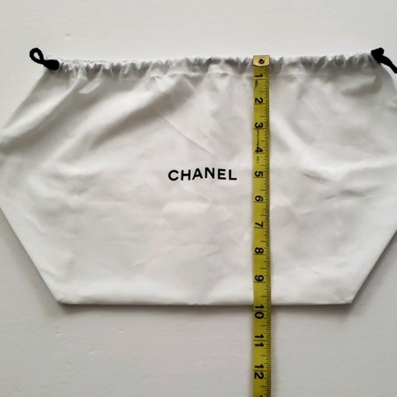 Chanel Drawstring White Pouch - Picture 5 of 5